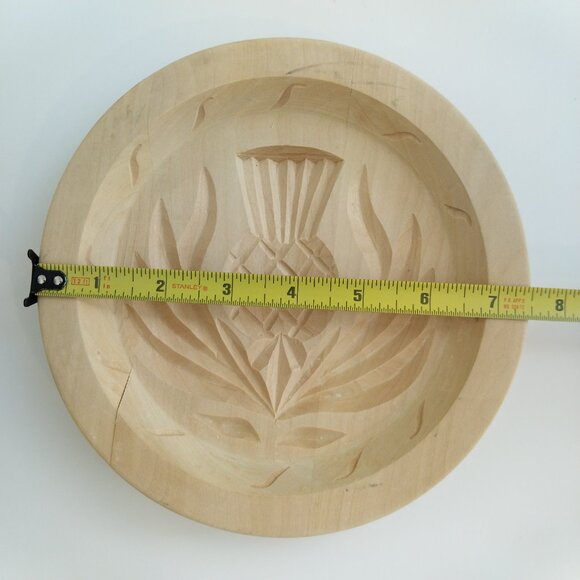 Vintage Handmade J & I Crichton Kirriemuir Scotland Wood Shortbread Cookie Molds - Picture 8 of 11